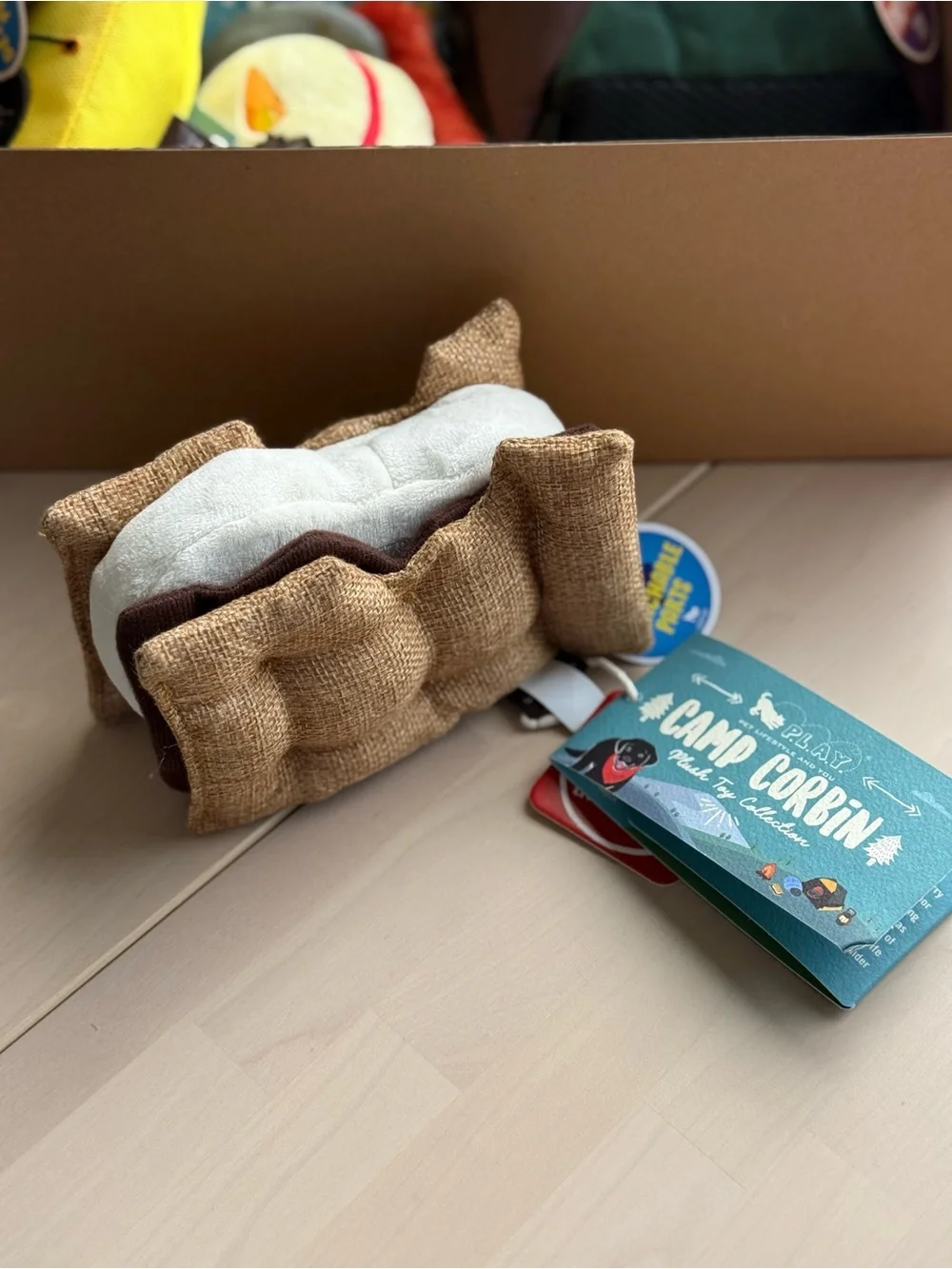 NWT Camp Corbin Plush Dog Toys - 3 available